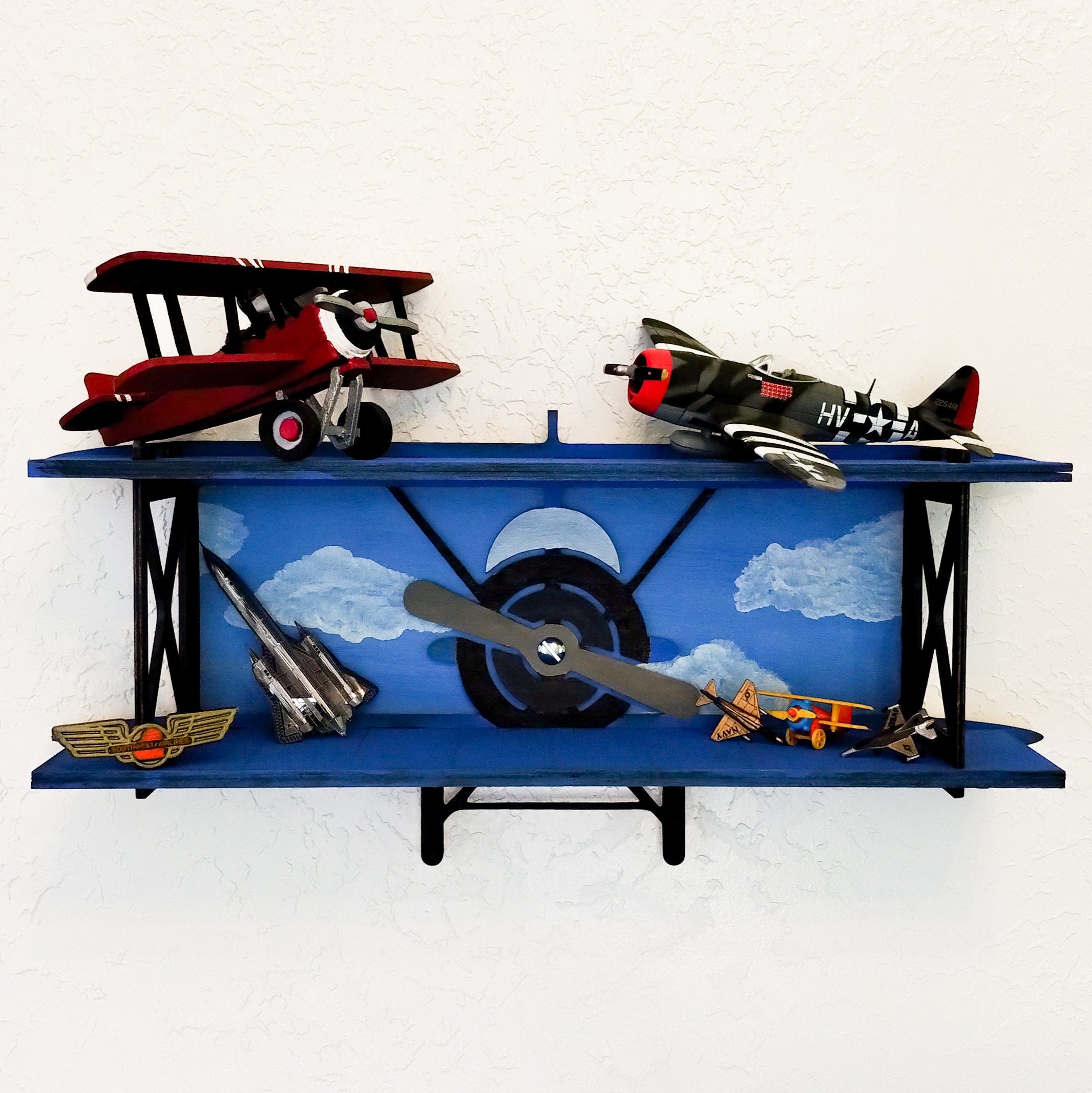 Biplane Paintable Shelf + How-To Video