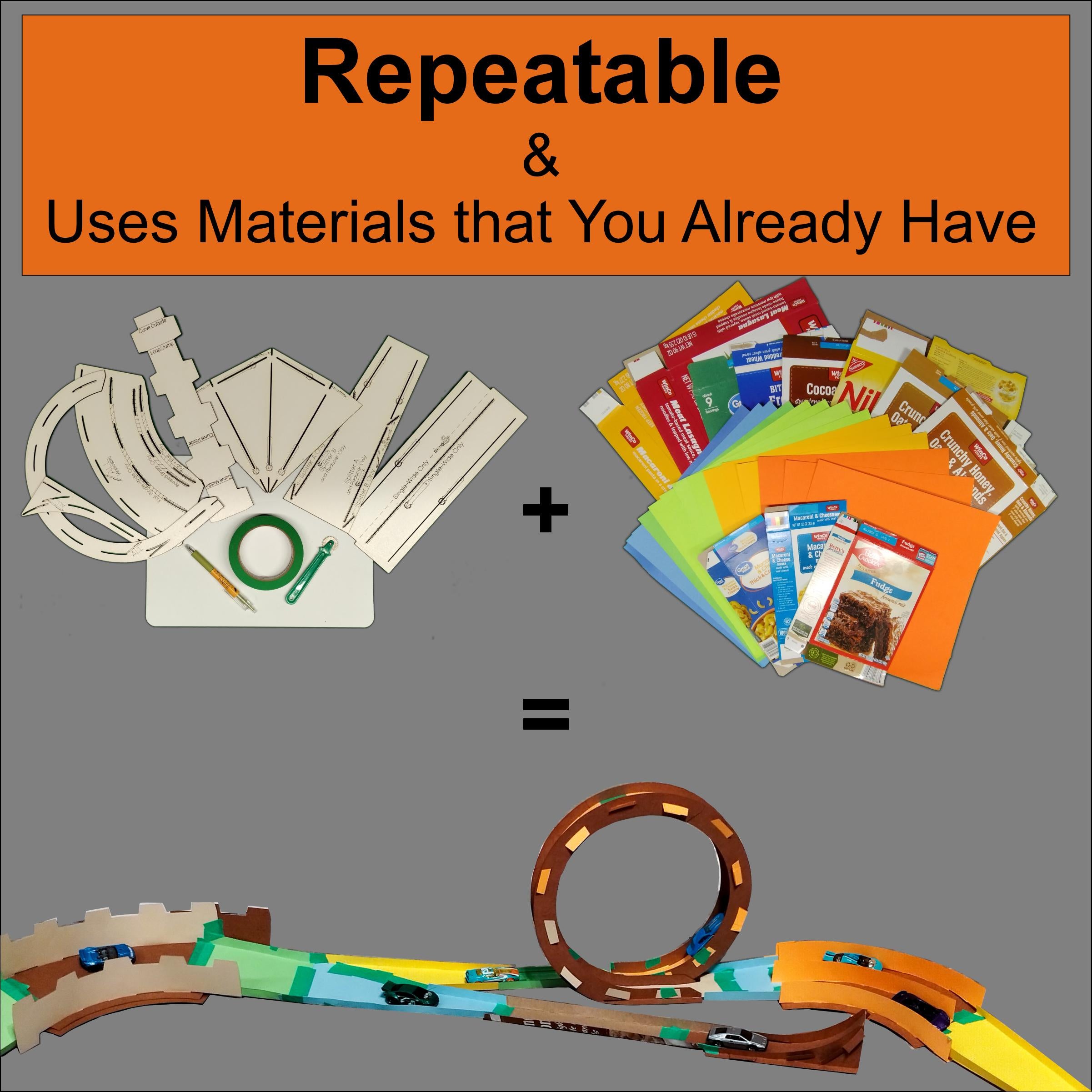 Track Engineer Crate (compatible with Hot Wheels and Matchbox Cars)