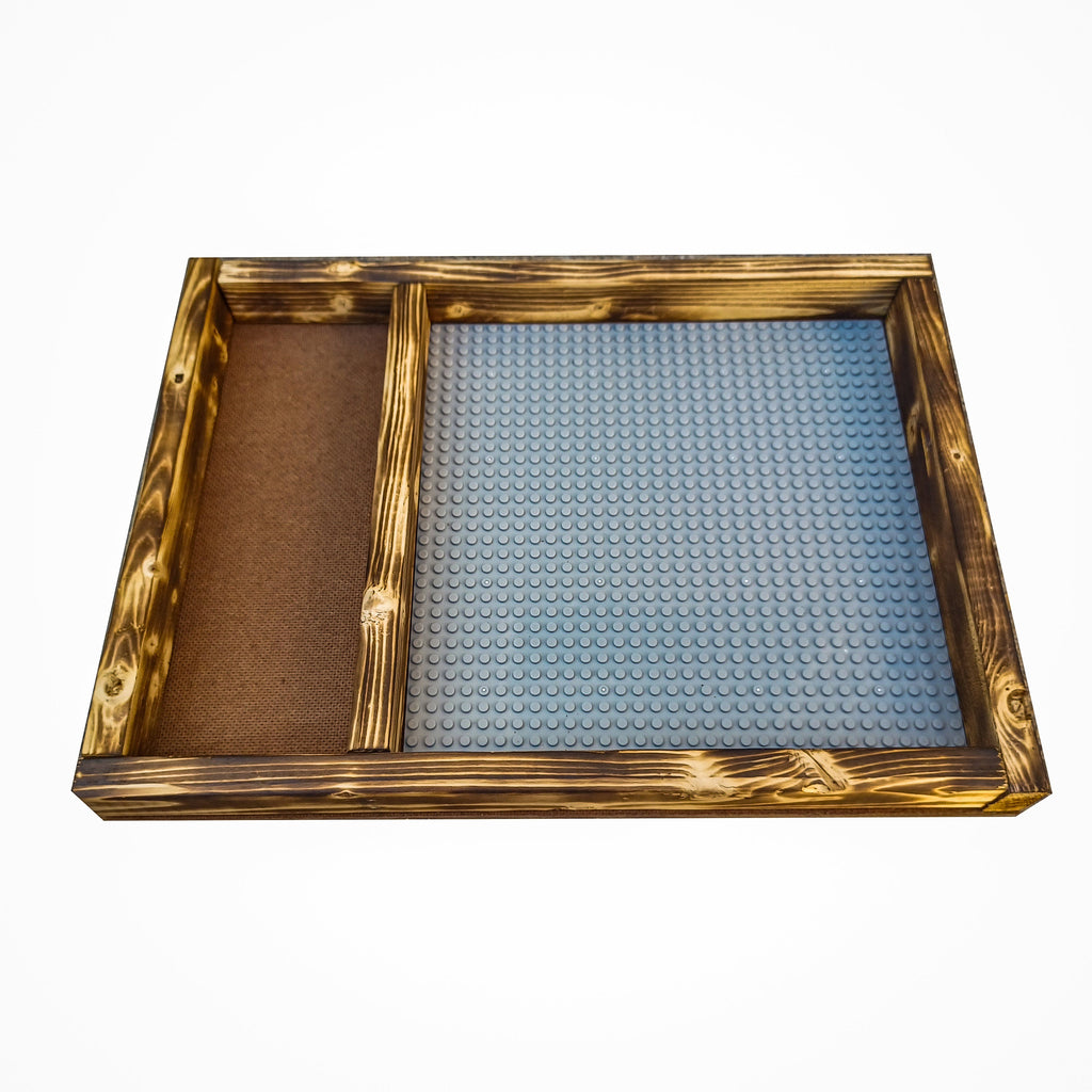 Building Block Tray + Loose Block Storage | 12" x 16" x 2"