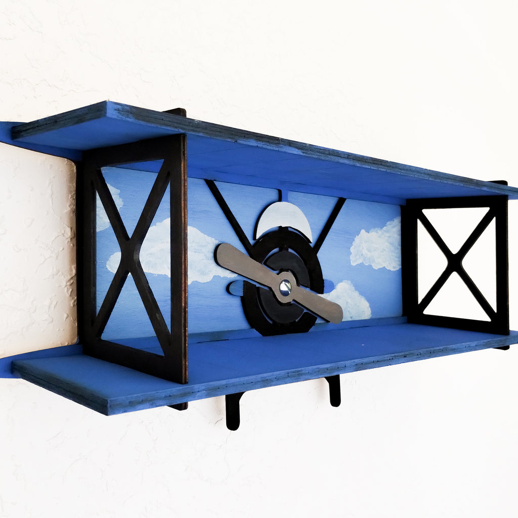 Biplane Paintable Shelf + How-To Video