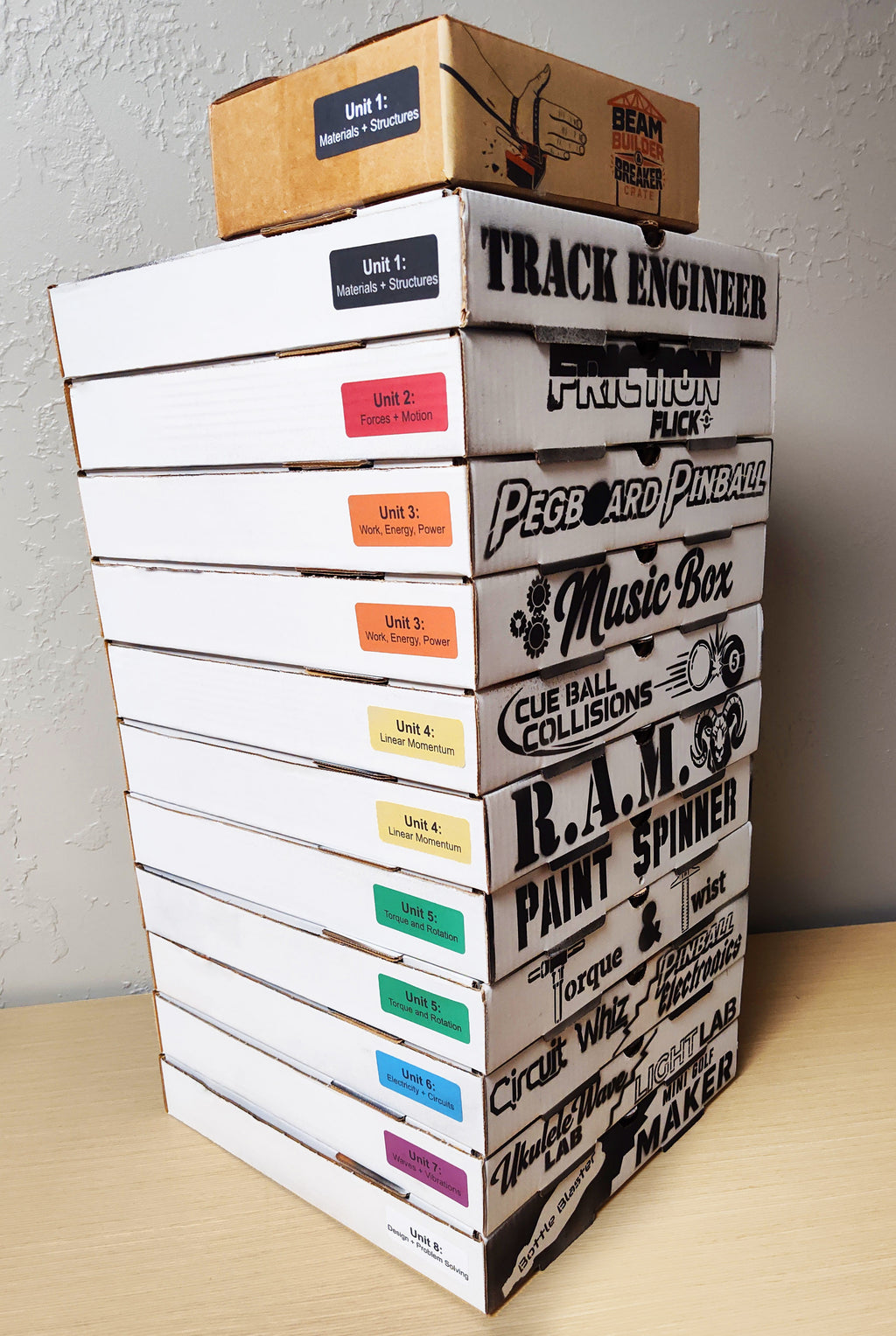 PRE-ORDER: Physics For Makers — For Grades 9 - 12 - Creator's Craft Crates