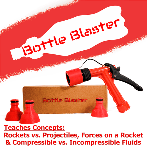 BOTTLE BLASTER CRATE - Backyard Water Rocket | Summer Physics Toy + Activities - Creator's Craft Crates
