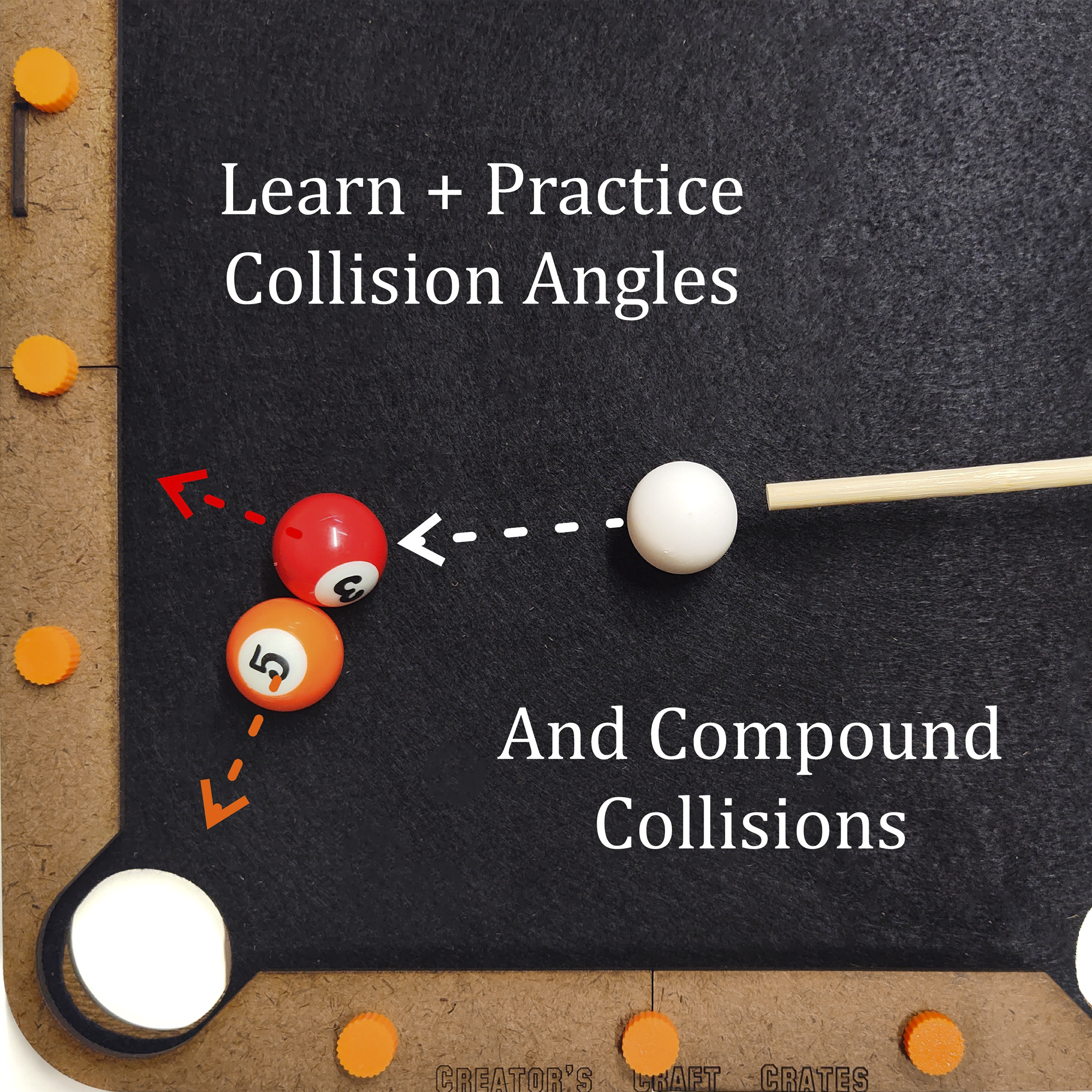 Cue Ball Collisions Crate