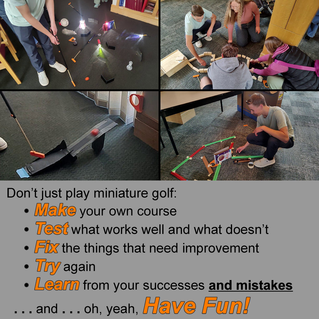 Mini Golf Maker Crate