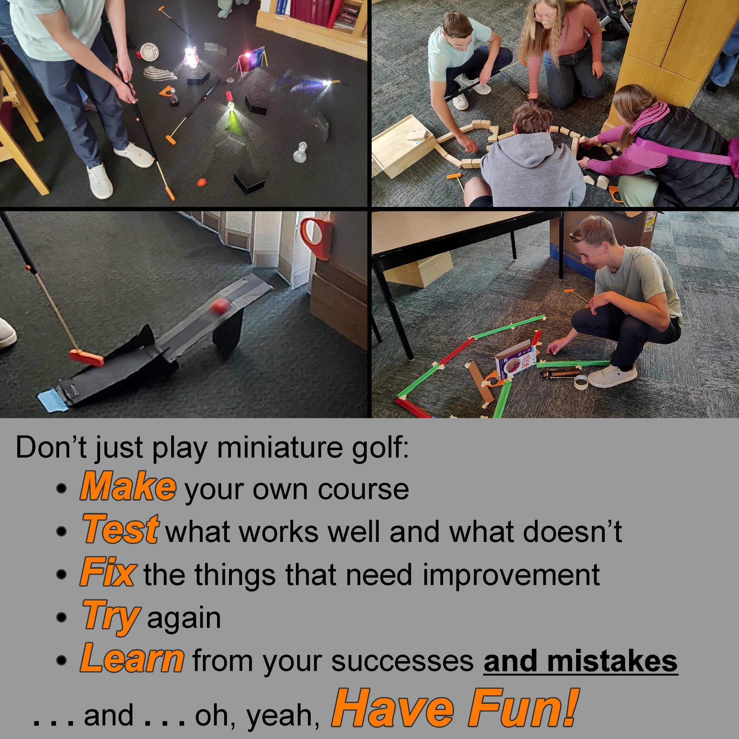 Mini Golf Maker Crate