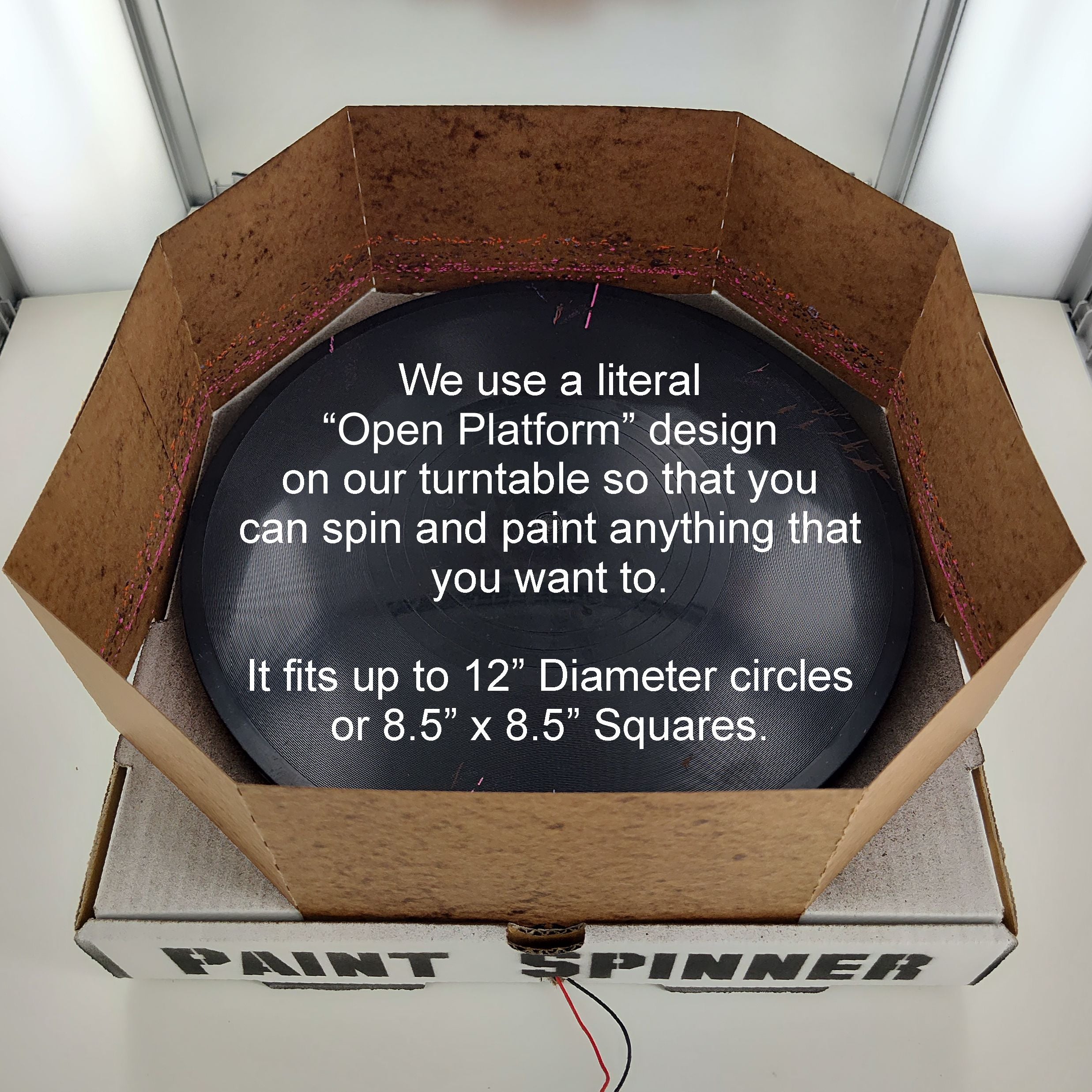 Paint Spinner Crate