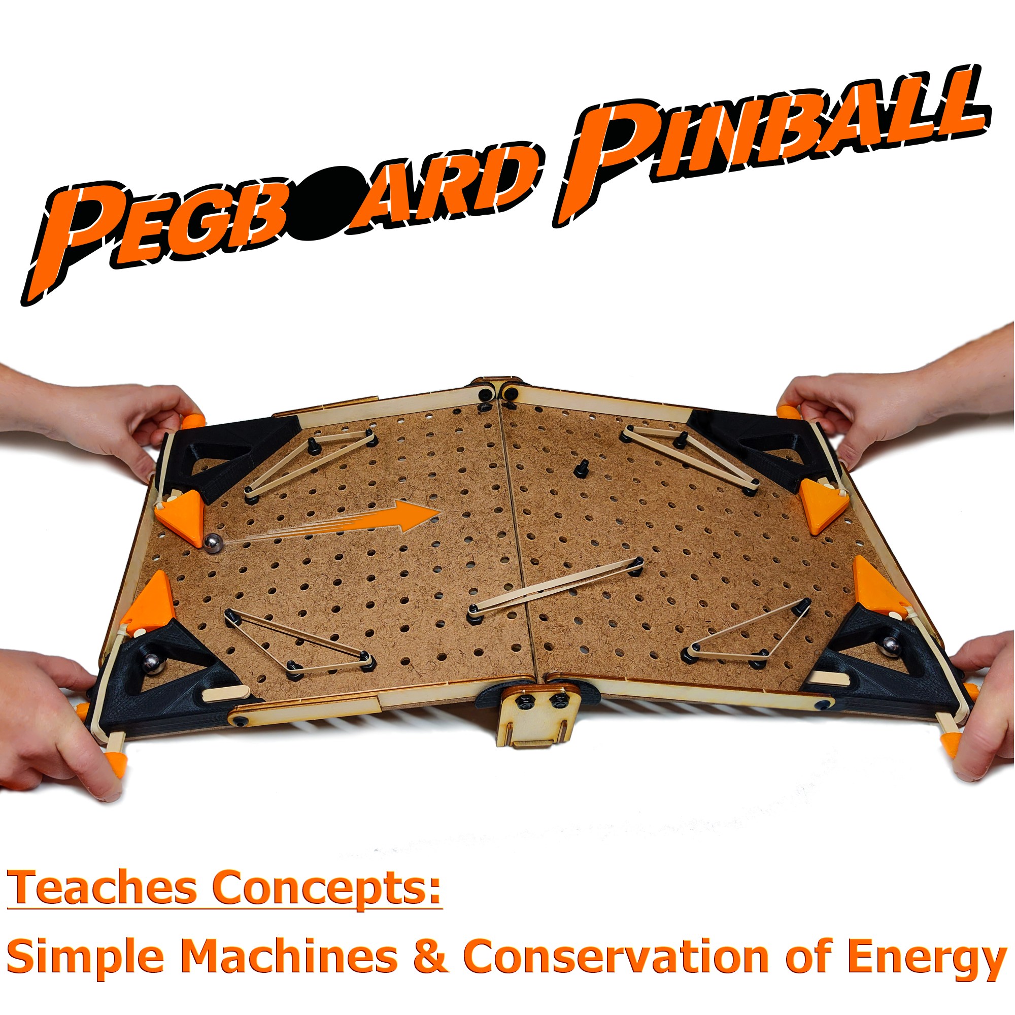 Pegboard Pinball Crate