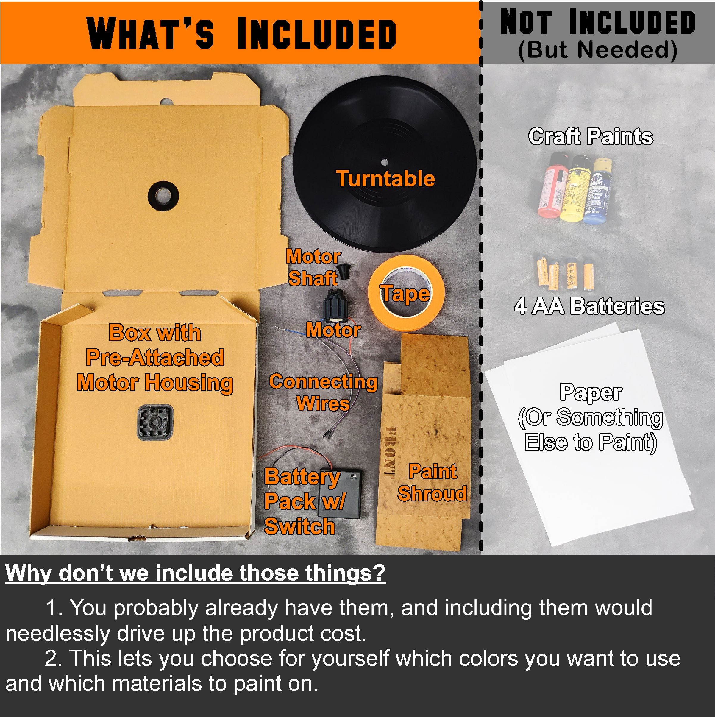 Paint Spinner Crate