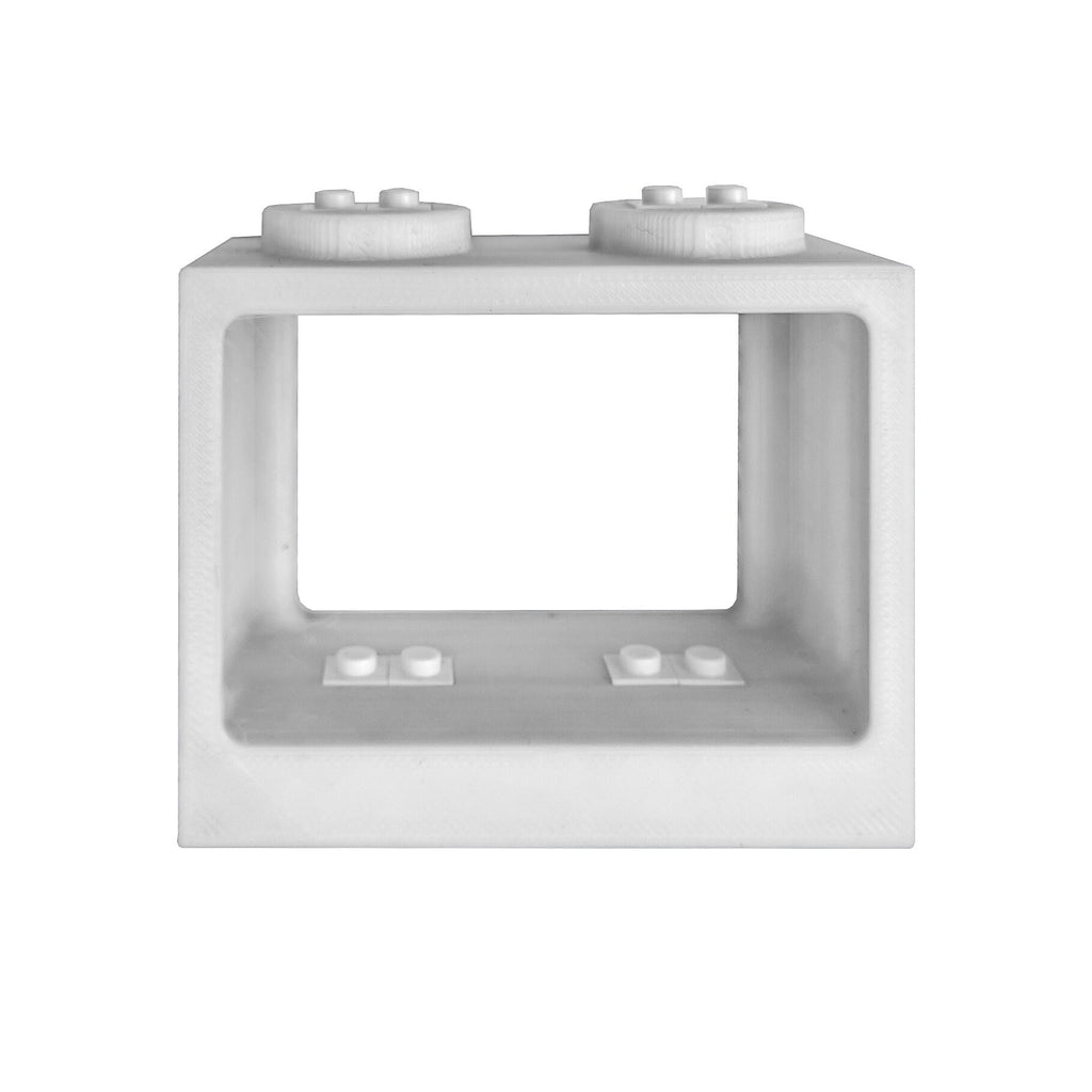 Buildable Minifig Display Brick (Set of 4, 8, 12, 16, or 24 Bricks)