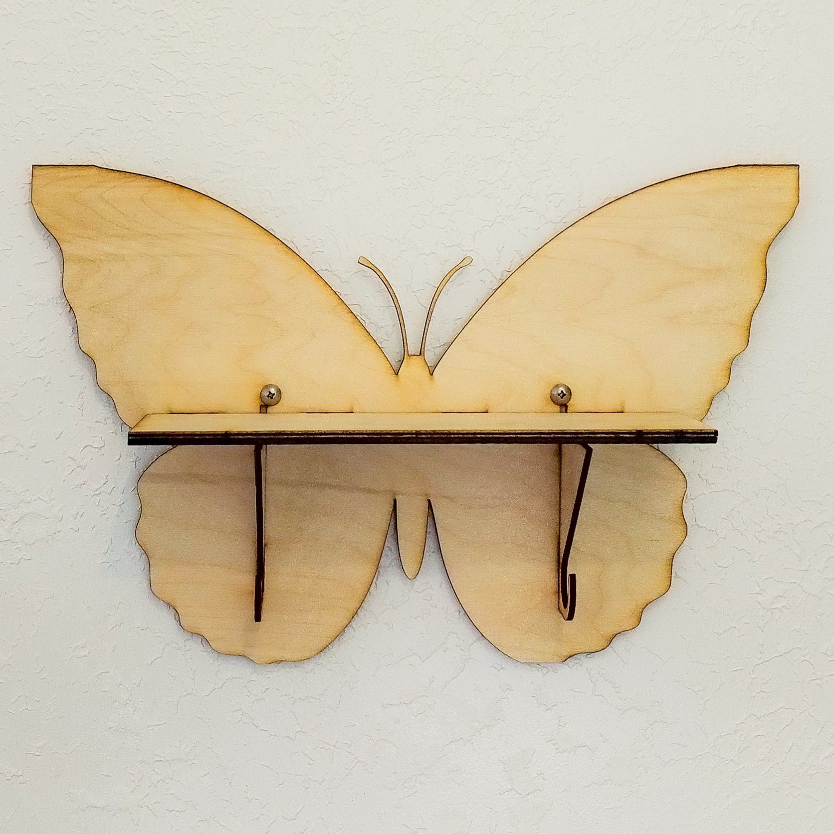 Butterfly Paintable Shelf | STENCILS INCLUDED + How-To Video