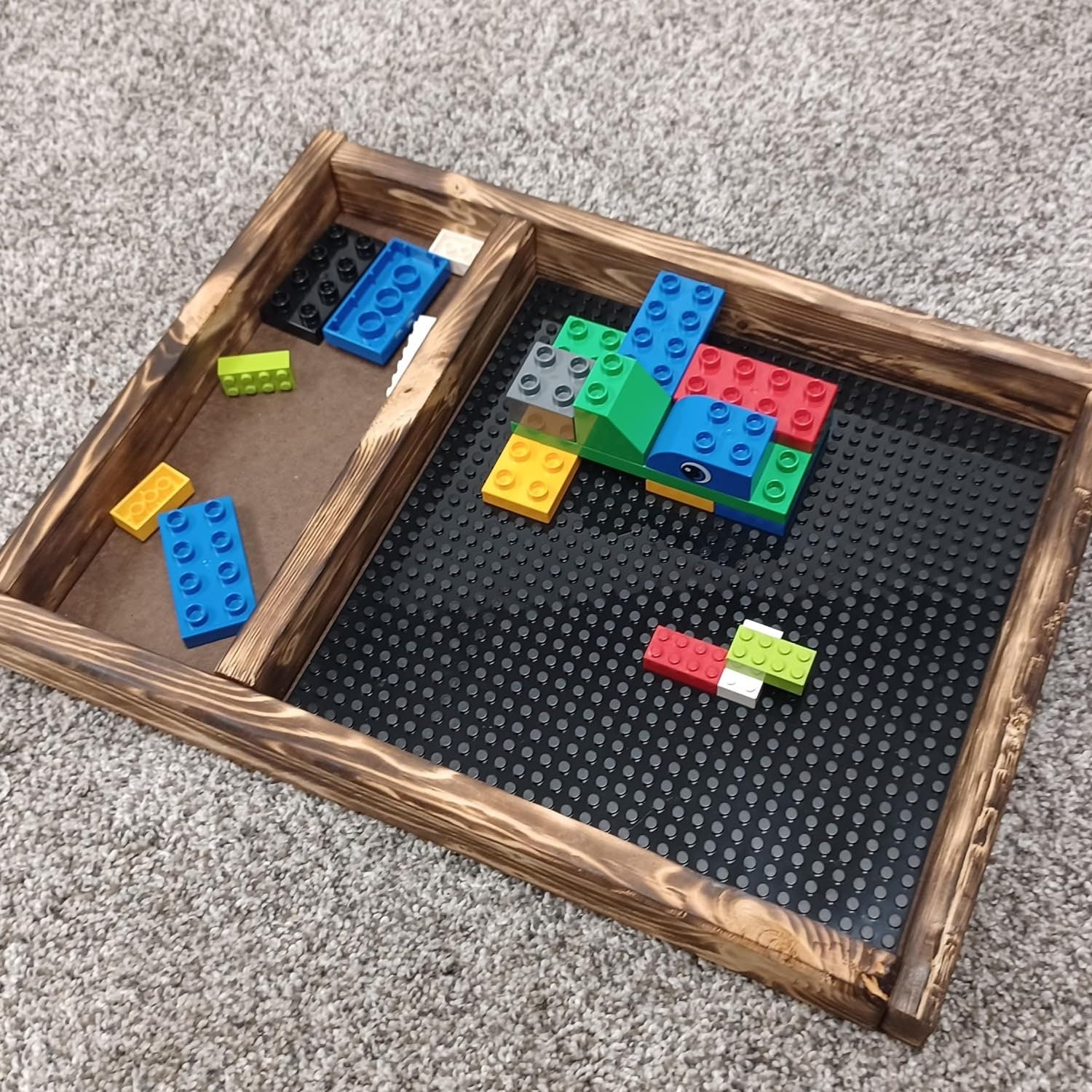 Building Block Tray + Loose Block Storage | 12" x 16" x 2"