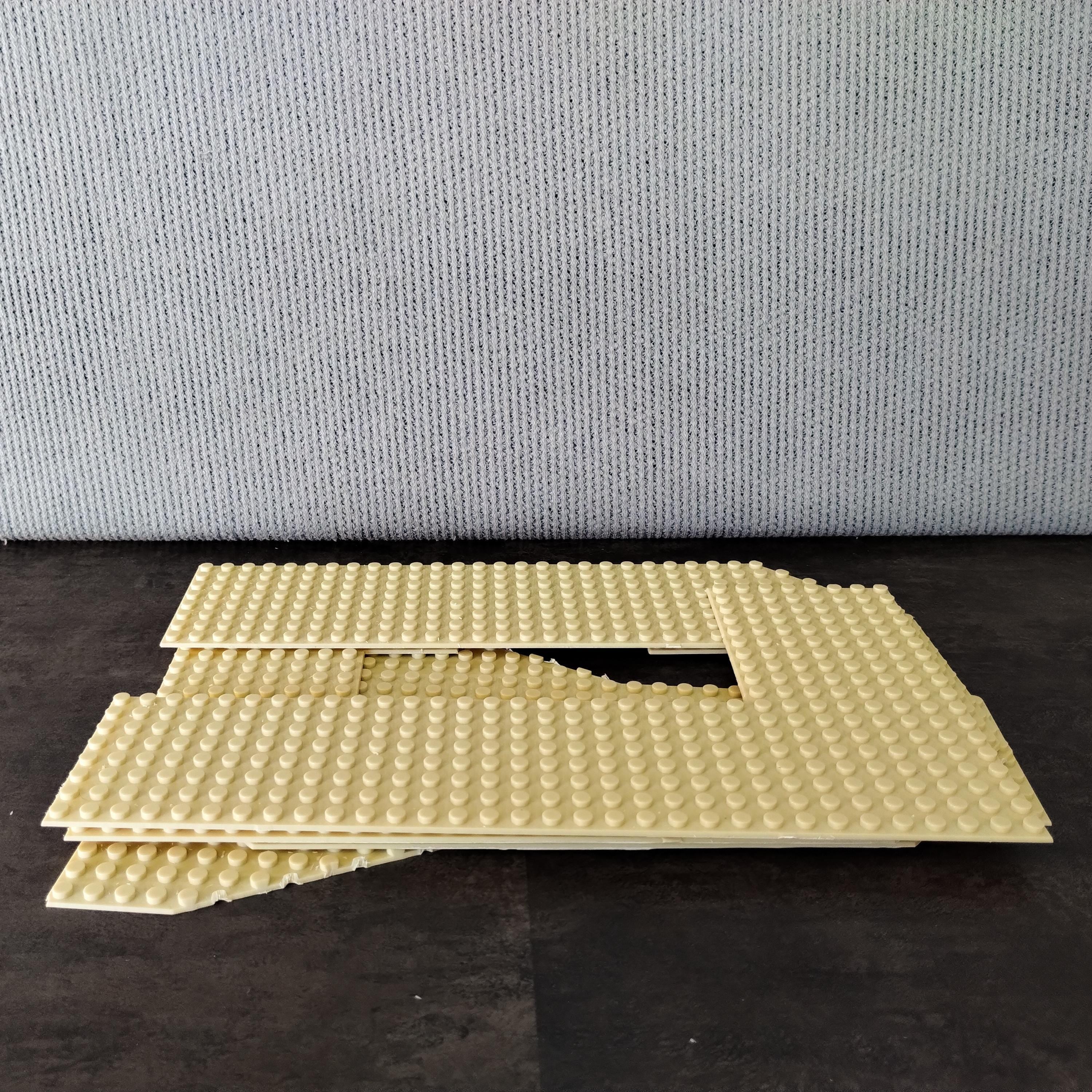 Alphabet Baseplate Letters – 10″ Tall Buildable Wall Art | Compatible with LEGO