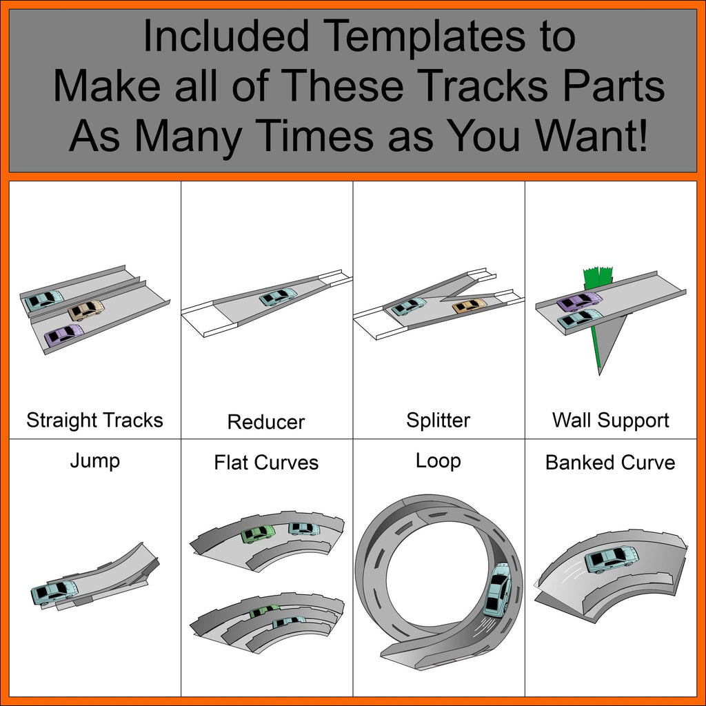 Track Engineer Crate (compatible with Hot Wheels and Matchbox Cars)