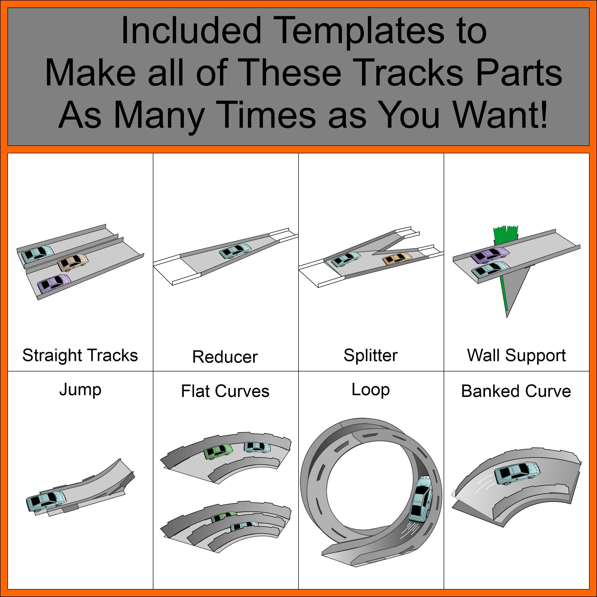 Track Engineer Crate (compatible with Hot Wheels and Matchbox Cars)