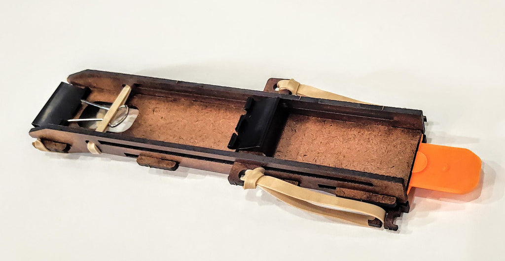 Car Launcher STEM Kit + Activities (COMPATIBLE WITH Hot Wheels and Matchbox Cars) - Creator's Craft Crate Physics Kit