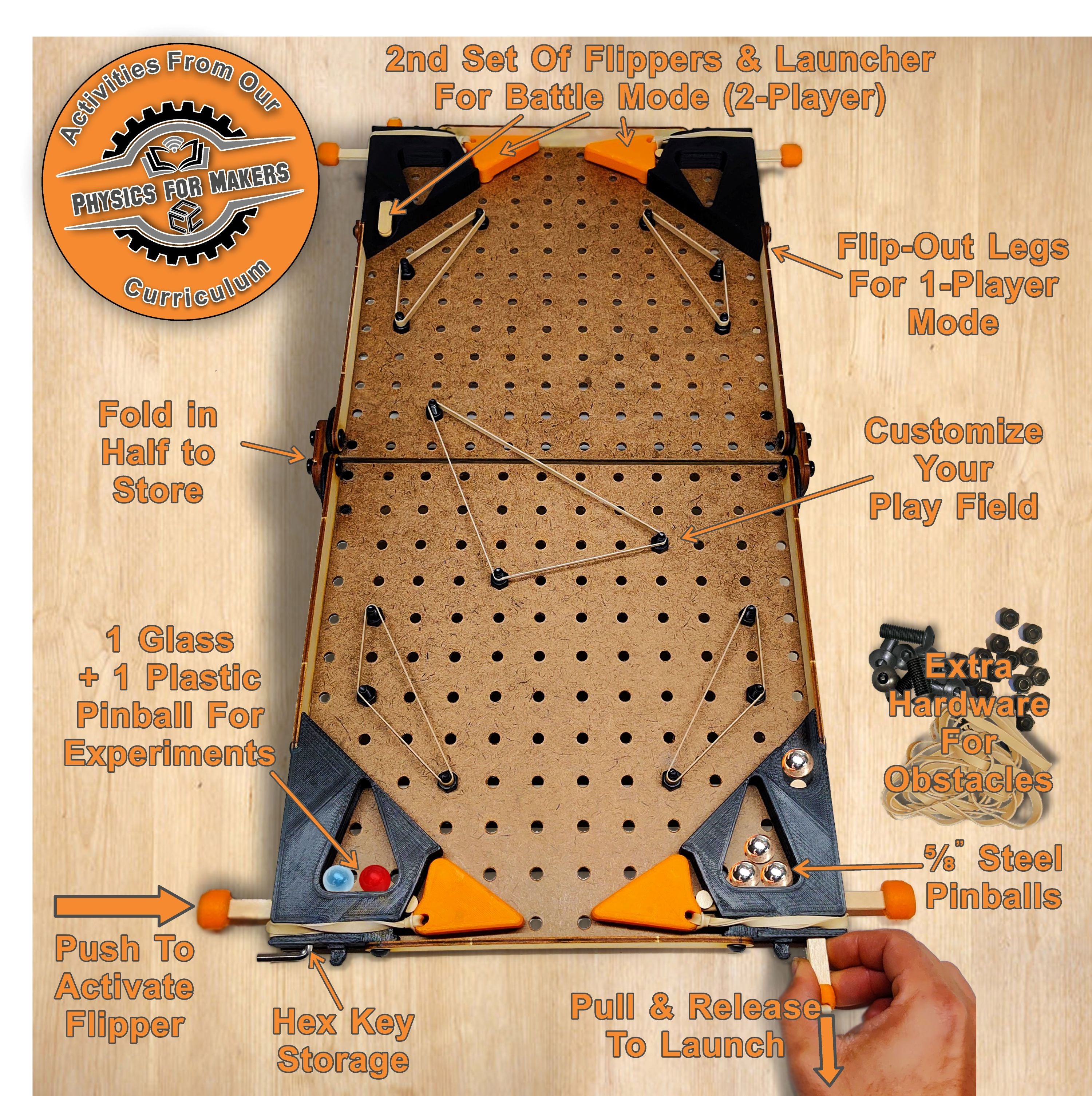 Pegboard Pinball Crate